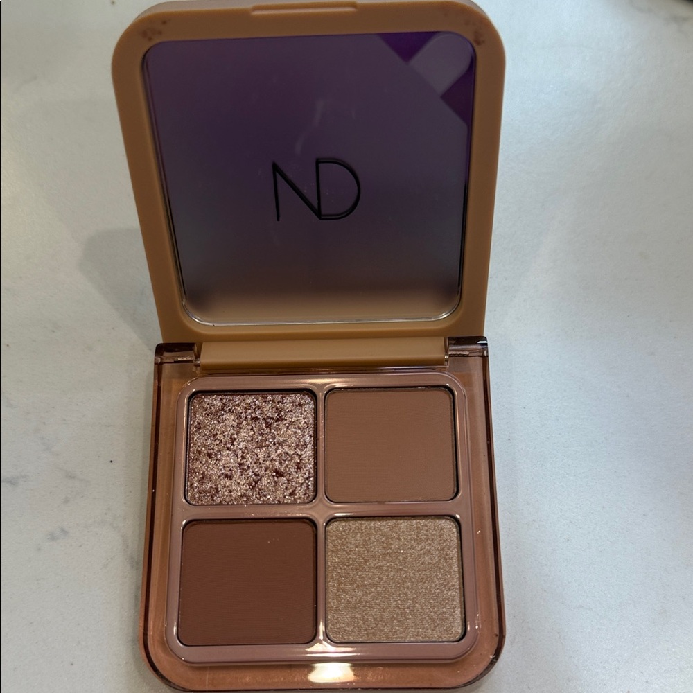 Natasha Denona Mini Neutral Brown & Champagne 4-Color Eyeshadow Quad